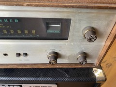 Vintage Fisher 400 Tube Stereo Receiver New Power Tubes