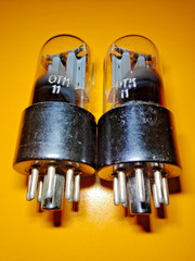 2 PCS 6N8S/6SN7 / 1578 / Foton TUBES Matched Pair, Same Date 01.1964