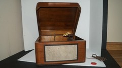 Vintage Wood ADMIRAL Model 6RP50-3A1AN Record Player Turntable 45 Watts – WORKS