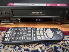 JVC HR-S3600U S-VHS Super VHS VCR Player Recorder Hi-Fi Stereo w/ Remote TESTED!