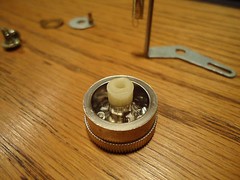 Pioneer PL-516 Stereo Turntable Part Out Anti Skate Knob And Hardware Complete