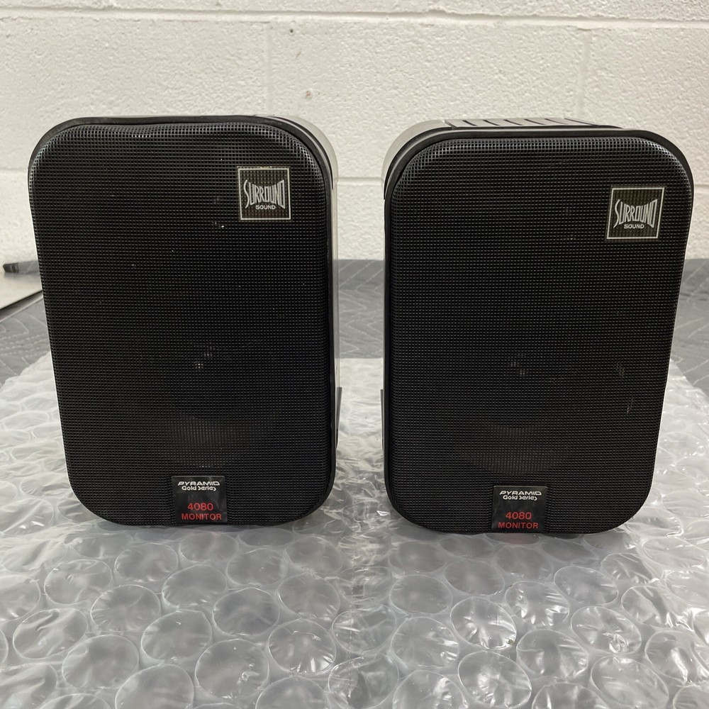 Vintage PYRAMID 4080 Gold Series Bass Reflex High Performance Speaker System
