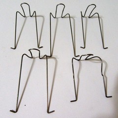 AKAI ® 1710W Open Reel Tape Deck PART – OEM – Vacuum Tube Holders Set Of Five 5