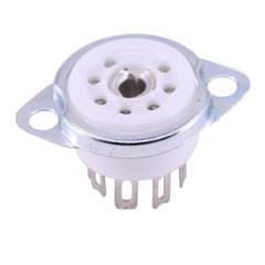 10X 7-Pin B7G Tube Socket For EAA91, EC92, 6Z4 6X4 1A2 6H2 6J5 Tube AMP DIY HOT