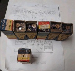 Full Set Tubes For Philco 42-335