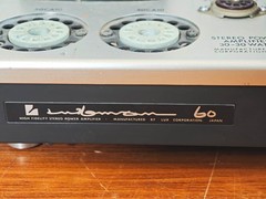 LUXMAN KMQ60 Tube Power Amplifier Stereo Untested For Parts or Repair USED