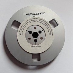 NOS Realistic Metal Take Up Reel 7″ 44-280