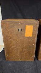 Vintage 1980 Klipsch Heresy Empty Cabinets HBR Factory Birch Veneer No Drivers