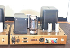 Pair HeathKit W-5M Amplifiers VON GAYLORD