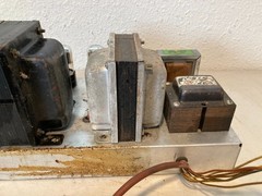 Vintage Tube Amplifier Power Supply Chassis Transformers 1950s 1960s Project