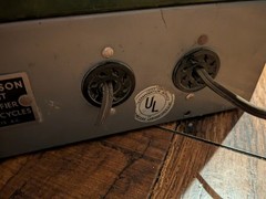RARE 1950s Vintage Stromberg Carlson AU34 Green Amplifier Sound Equipment