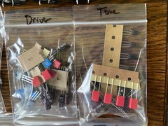 Sansui 2000A Complete Rebuild Kit High-Quality Receiver Recap Transistors