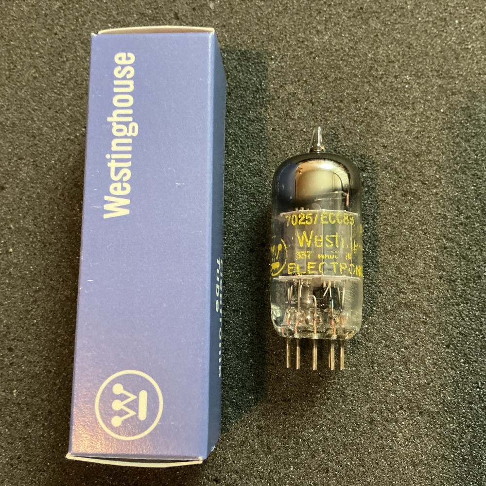 ANOS Westinghouse 7025 ECC83 Tube Low Noise D-Getter 12AX7 12AX7A B339 7025