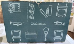 Vintage Silvertone 5244 Battery Operated Reel to Reel Tape Recorder w/ Box Power