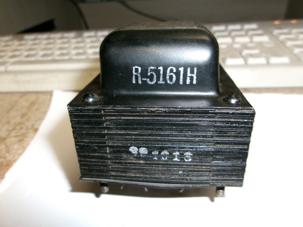 VINTAGE NOS PEERLESS TYPE R-5161H TUBE POWER TRANSFORMER 18