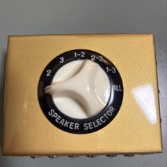 Vintage Calrad Japan Speaker Selector Switch ~ New in Box HIFI Speaker Control