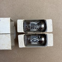 2 PC 6N2P-EV-OS (6Н2П-ЕВ-ОС, 6CC41) / NEW / BATCH / SILVER SHIELD / US STOCK