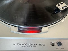 Sansui FR-D3 Turntable Vintage with Hood – Tested- Works Excellent (EZS004498)