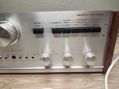 Kenwood Model KA-7002 Solid State Stereo Integrated Amplifier Works Read Please