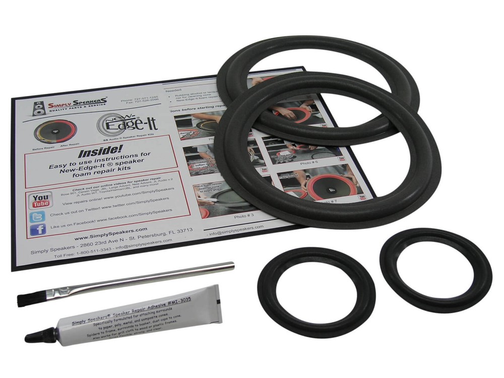Infinity RS-4000, RS-4000A 8″ Woofer and 3″ Mid Speaker Repair Kit FSK-INF4000C