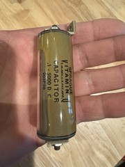 Sprague vitamin Q DC Capacitor .1 – 5000 D.C.
