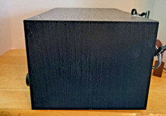 KLH Model 100 AM/FM Table Radio Built in Speaker w/Treble & Bass Tested