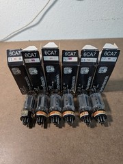 Lot 6 Electro-Harmonix 6CA7EH ELECTRON Tubes 6CA7 EH *PLEASE READ*
