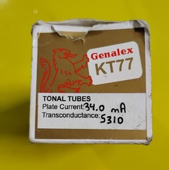 Genalex Gold Lion Custom Tube KT77- New In Box