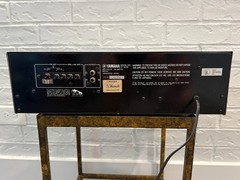 Yamaha CT-410II AM/FM Stereo Tuner Vintage Silver Tested Working Japan