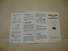 DISCO MAGIC DISC. NOS/NIB. TRANSFORM WALLS INTO A COMPLETE AUDIO SYSTEM. RARE.