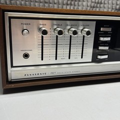 Panasonic SA-700A Vintage AM/FM FET Solid State Stereo Receiver Wood Case