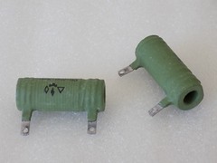 3x S5-35V ( 3.9 Ohm 5%, 15 Watt ) Ceramic Wirewound Resistor Military Grade USSR