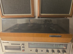 Panasonic RS-817S 8-Track Stereo receiver W/RD-7703 Turntable 2 RE7670 Speakers