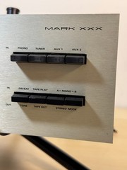 SAE Mark XXX MK30 Solid State Stereo Preamplifier – Tested Awesome! w/ Box!