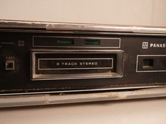 Panasonic RS-845US 2/4 Channel Stereo 8-Track Tape Player Quadraphonic UNTESTED