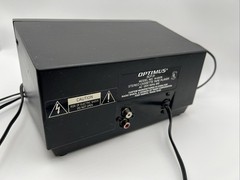 Optimus SCP-31 Stereo Cassette Tape Player RCA Black Vintage Compact RARE VTG