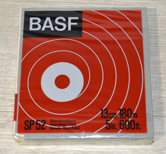 BASF SP52 Reel to Reel 13 cm 5 in 180m 600 ft Standard Tape Factory Sealed