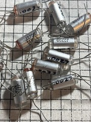 Lot 12 Vintage MIAL (Soviet Era) J2700 Silver MICA Capacitors 2700pF @CPU112