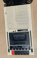 Califone 3234AV Portable Audio Player Recorder Tested Working