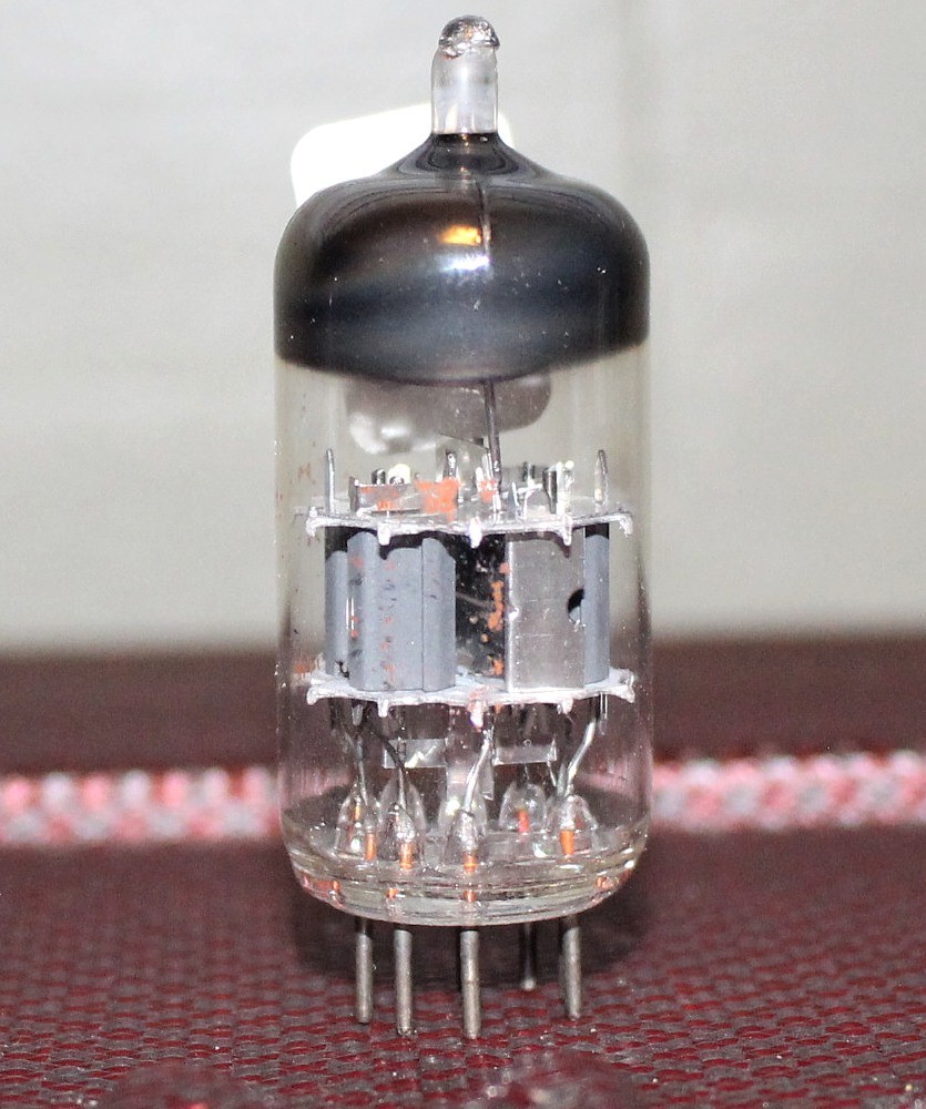 MATSUSHITA ECC88 6DJ8 GRAY PLATE TIGHT BAL TEST NOS VINTAGE 1970’S FOR AMPEREX