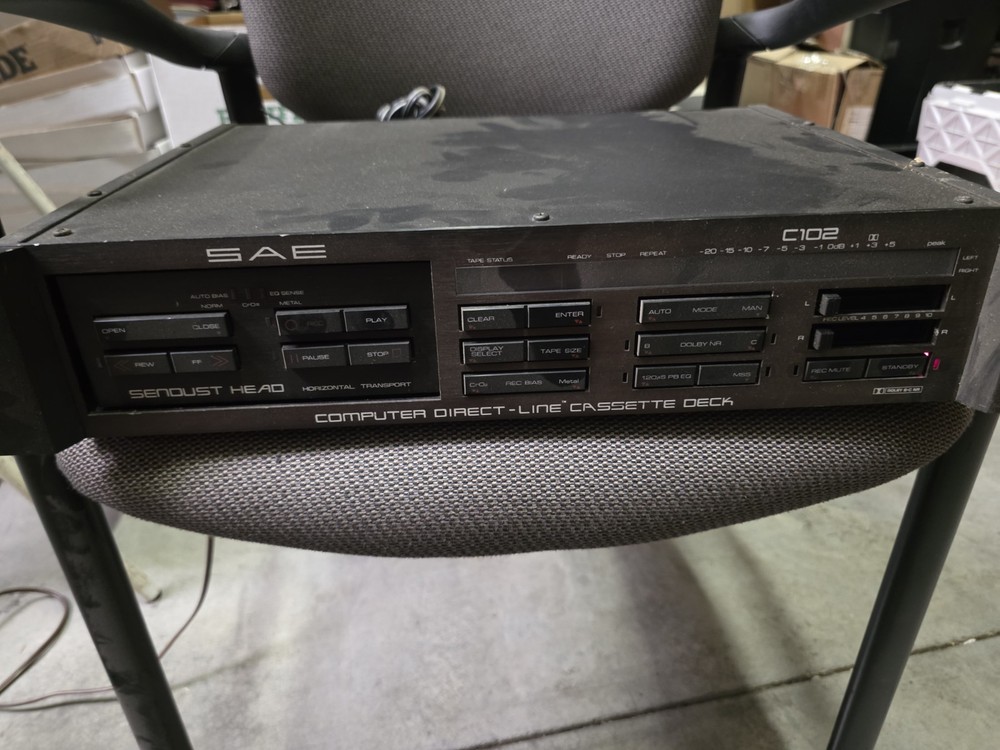 Vintage SAE C102 Computer Direct Line Cassette Deck