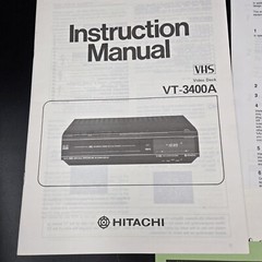 Manuals Original Vintage Kenwood Sony Technic Hitachi PanasonicStereo vcr lot 8