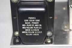 Vintage Tube Amp 765K1-765X1 – 5Y3GT Tube – Powers Up and Lights Up -Unknown App