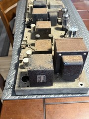 1940’s CTR model 39C Tube Power Amplifiers PAIR Amertran Silcor transformers USA