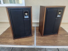 ALLEGRO 3000 by Zenith HOME STEREO SPEAKERS vintage — LOCAL PICK UP SAN JOSE,CA