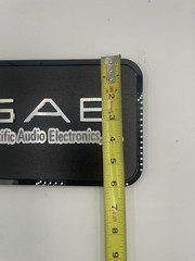 SAE Scientific Audio Electronics Custom Made Wood And Acrylic Sign