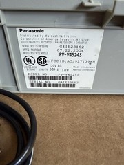 Panasonic PV-V4524S VHS Video Cassette Player With Remote ~ Original Owner