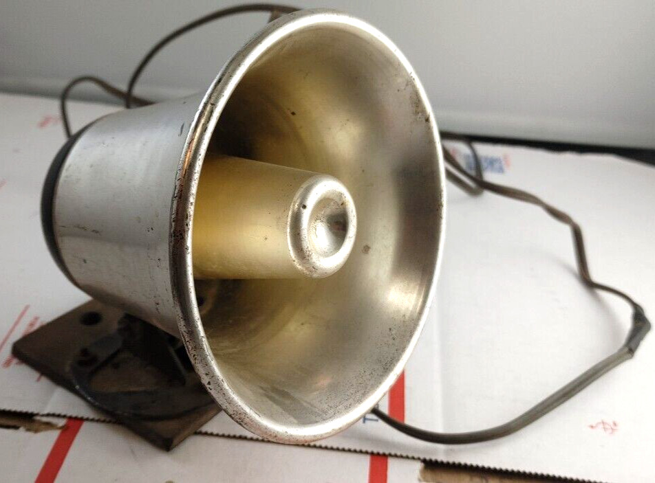 Vintage Calrad Trumpet Horn Speaker Model 20-216 Made In Japan