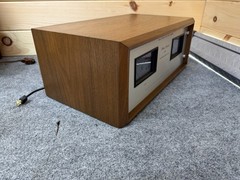⭐️ Phase Linear 400 Stereo Power Amplifier w/ Wood Cabinet -Just Pro Serviced!