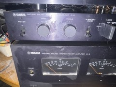 Yamaha Natural Sound B-2 Amplifier, C-2 Preamplifier and T-1 Tuner. No returns.